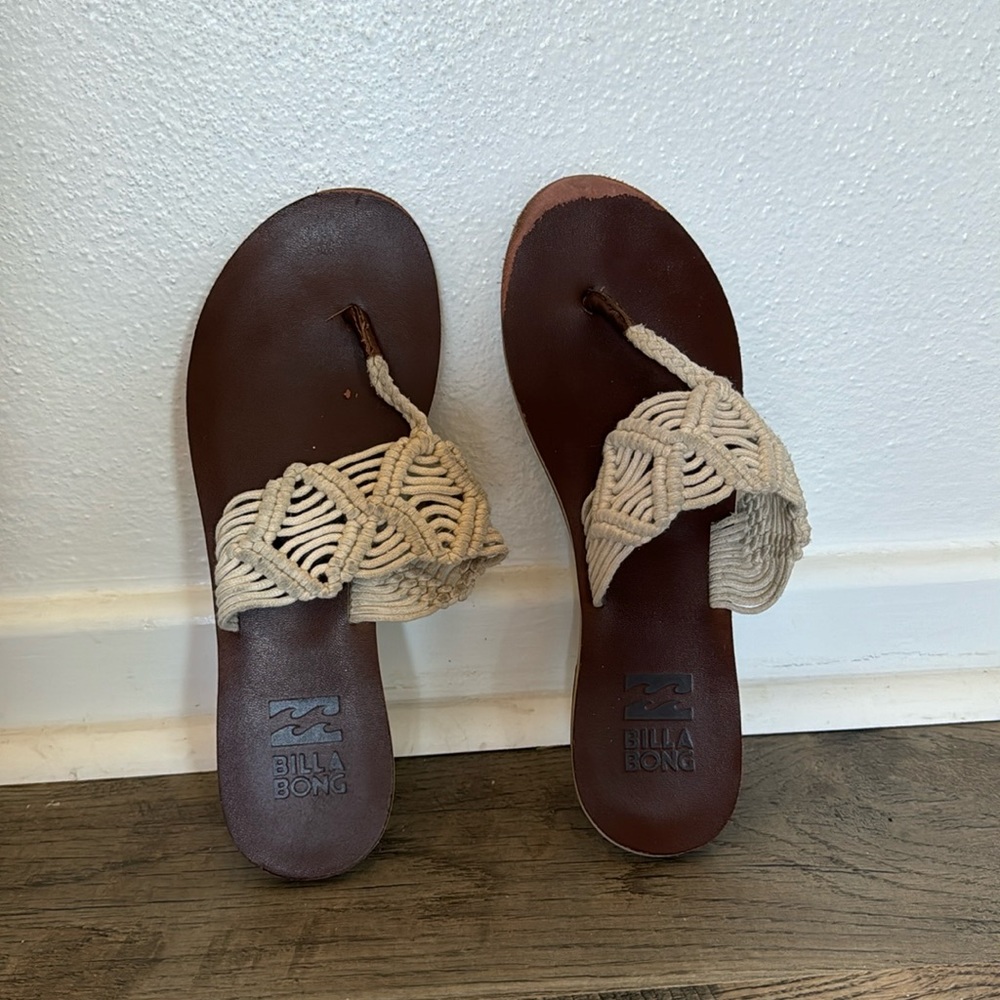 Billabong sandals woman’s size 7